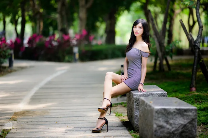 [Mzsock] NO.224 Bao Stockings and High Heels Beautiful Legs Outdoor Shot street photography#[79P]-21