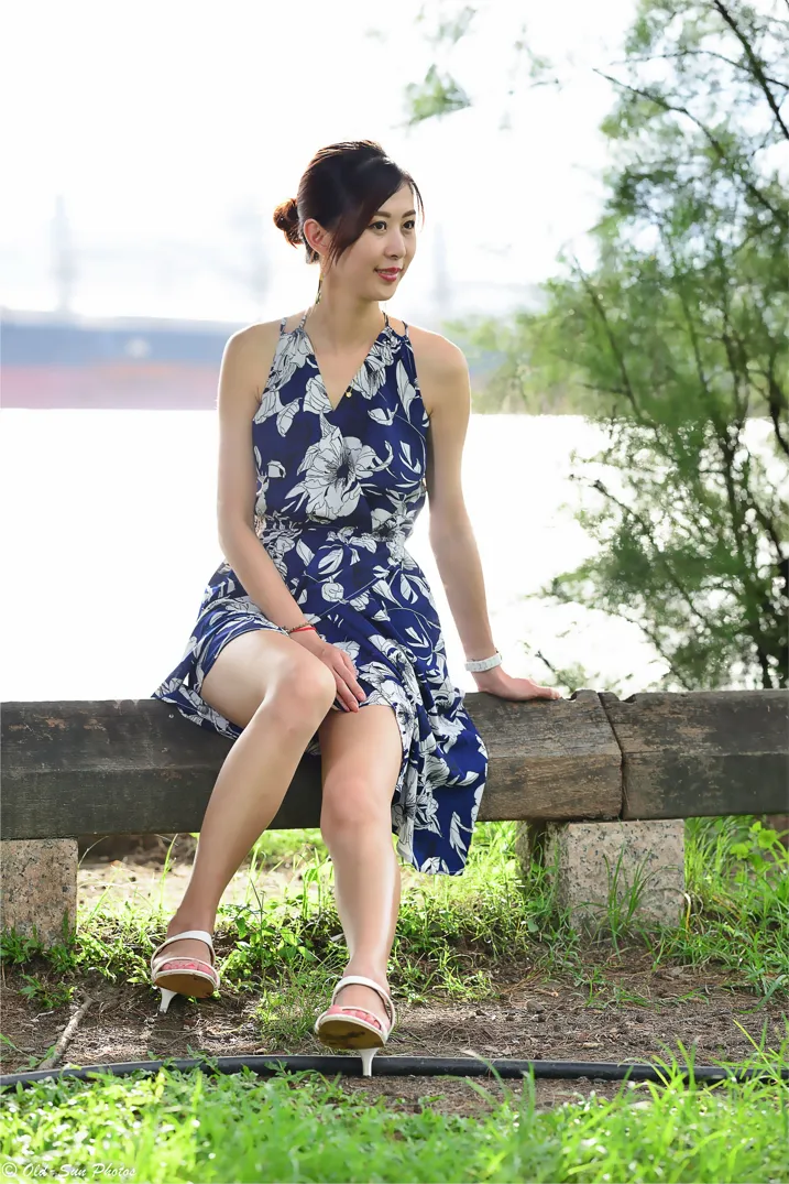 [Mzsock] NO.196 Zhao Tingting dress with cool and high legs street photography#[105P]-73