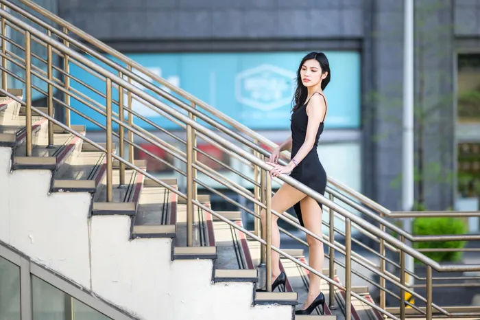 [Mzsock] NO.226 Bao Stockings and High Heels Beautiful Legs Outdoor Shot 2 street photography#[99P]-41